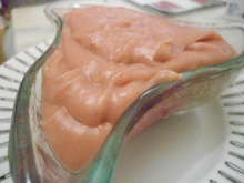 Crème pâtissière aux fraises