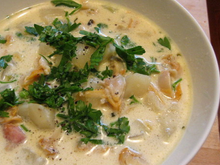 Chaudrée de palourde de la Nouvelle-Angleterre