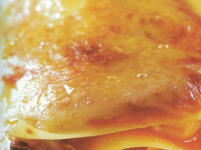 Lasagnes de fruits de mer ensoleillés