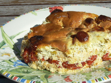 Clafoutis aux tomates cerises classique