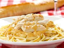 Escalope sauce moutarde et crème