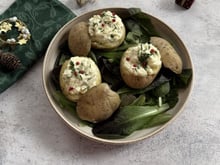 Pommes de terre farcies à la crème