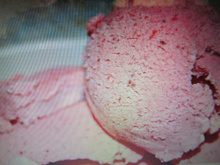 Ma crème glacée aux fraises