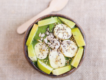 Bol de smoothie d’hiver