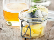 Salade nordique au cidre