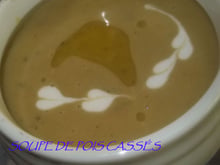 Soupe de pois cassés, carottes, poireau et oignon