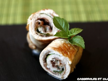 Roulés de dinde à l'italienne
