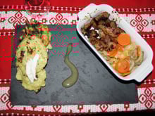 Porc au miel aux céréales