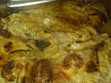 Cote de porc à la moutarde