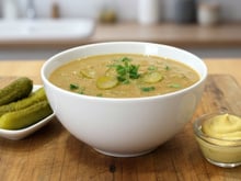 Sauce charcutière moutarde et cornichons