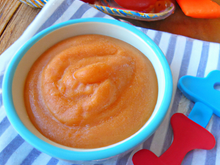 Purée de pomme de terre aux tomates pour bébé (SANS gluten, lait, arachide) {à partir de 7 mois}