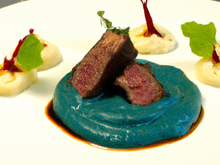 Filet de Biche et Purée de Blue Belle