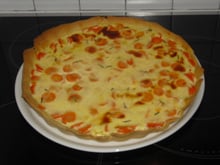 Tarte aux carottes façon orientale