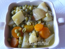 Jardinière de légumes printanière colorée