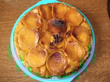 Tarte à la mangue facon tatin