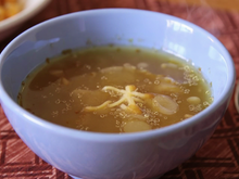Soupe à l'oignon grand-mère