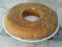 Cake apéro jambon chiffonnade et olives vertes