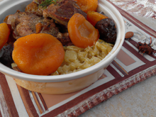Tajine d'agneau aux abricots facile