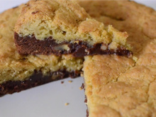 Brookies chocolat noir aux 2 pâtes