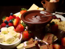 Fondue au chocolat rapide