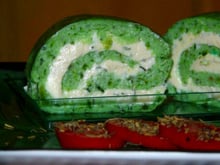 Roulé aux courgettes