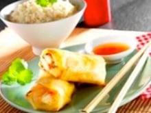 Nems de Brie Le Rustique au poulet et légumes