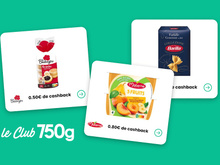 Avec le Club 750g, faites des économies : voici 3 offres pour récupérer de l’argent sur l’achat de compotes, muffins et de pâtes