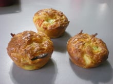 Muffins aux petits légumes