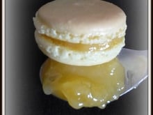 Macarons au lemon curd