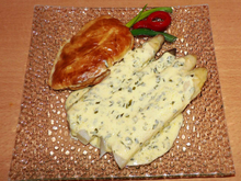 Asperges à la crème