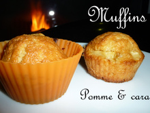 Muffin pommes & caramel