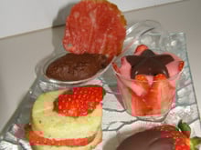 Quand le chocolat et la pistache ramènent leur fraise