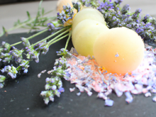 Billes de melon au parfum de lavande