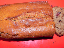 Cake aux châtaignes et cranberries