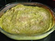 Gratinée de haricots verts