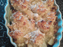 Crumble de poires au roquefort