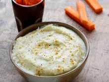 Dip poireaux chèvre et curry