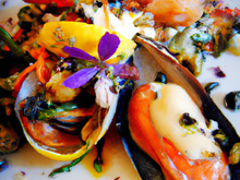 Bar aux fruits de mer