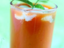 Verrine de poivrons au Tartare