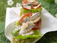 Tartine "César Salade"