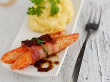 Fagotins de Coraya Suprêmes et polenta crémeuse