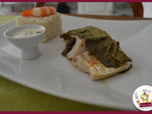 Papillote naturelle de lieu jaune