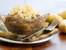 Hachis parmentier de confit canard et fromage râpé Bello Gratinato Giovanni Ferrari