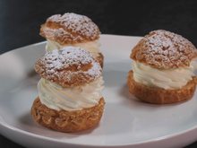Choux chantilly au craquelin