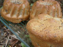 Moelleux abricots & fraises au basilic (sans beurre)