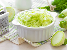 Salade de courgettes simple