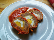 Polpettone à la sauce tomate