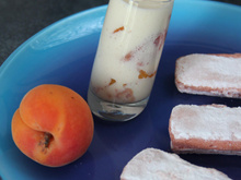 Tiramisu abricots chèvre