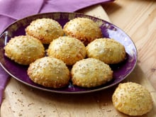 Petits chaussons banane et fourme d'Ambert