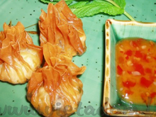 Raviolis frits à la crevette du Chef Kim